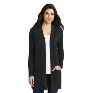 Port Authority Women's Concept Long Pocket Cardigan .