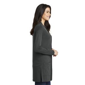 Port Authority Women's Concept Long Pocket Cardigan .