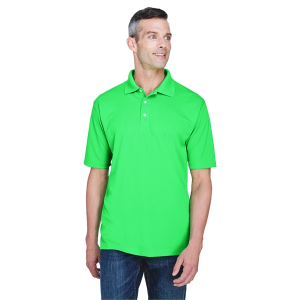 UltraClub Men's Cool & Dry Stain-Release Performance Polo