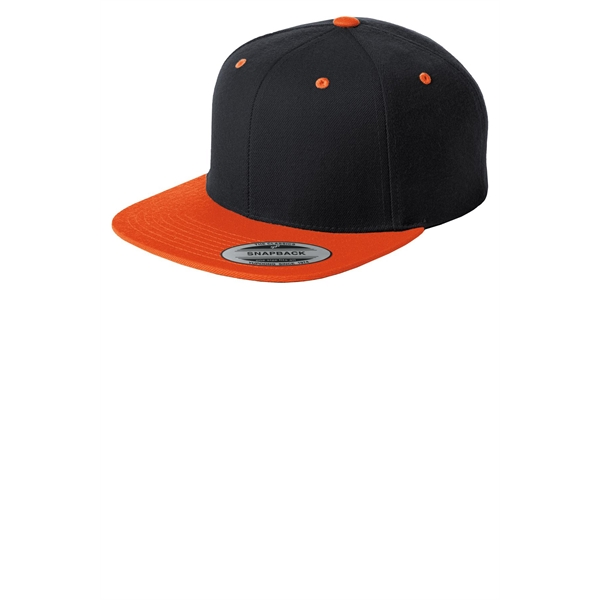 Yupoong Flat Bill Snapback Hat